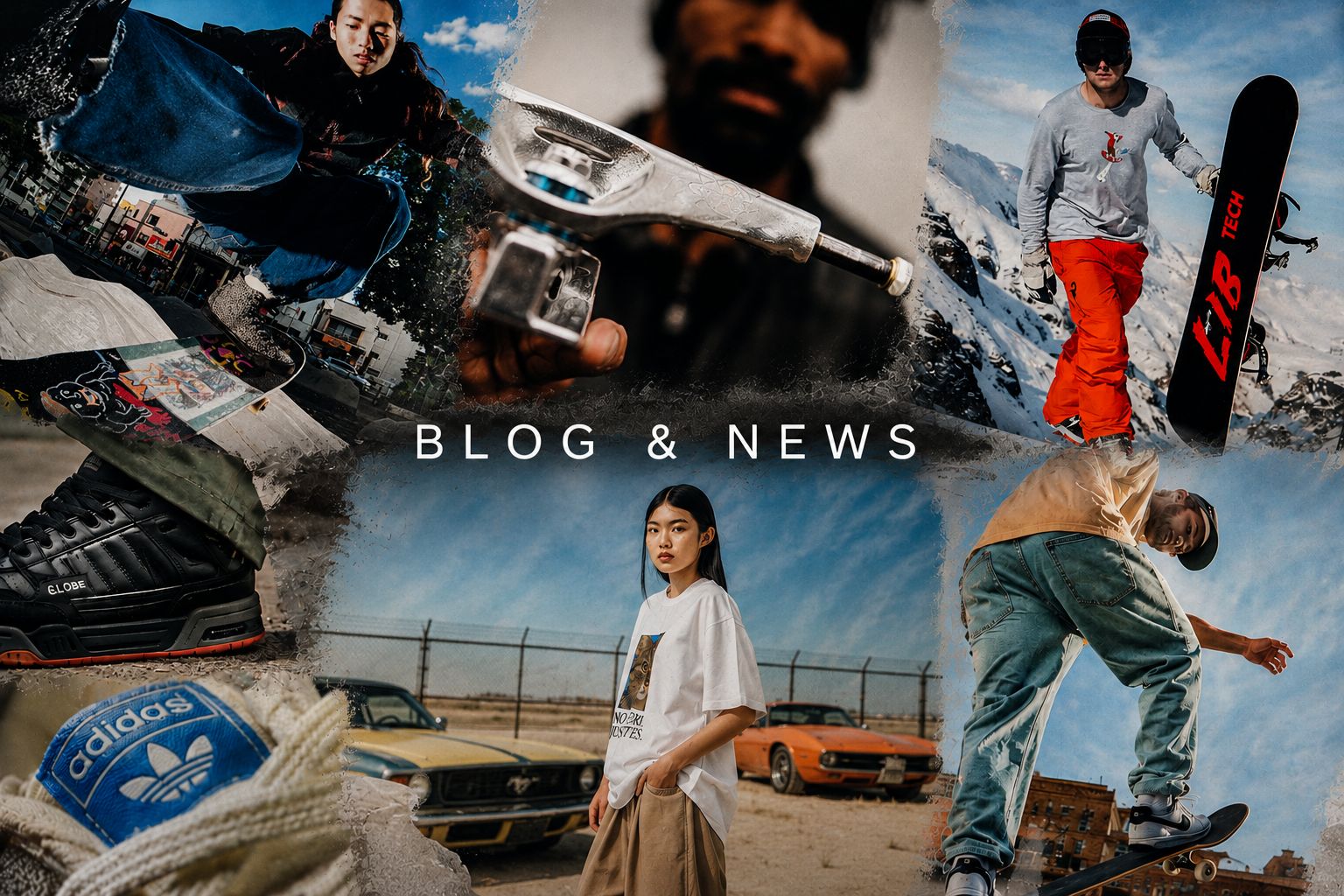 immagine di bran skate snow e streetwear