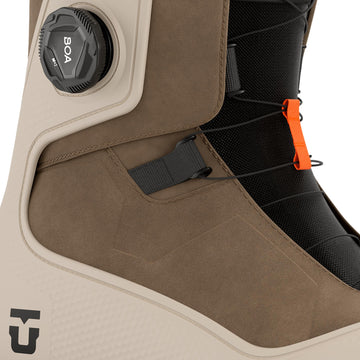 Dettaglio Union Boots Reset Pro scarpone snowboard con sistema BOA e struttura Single Frame Shell