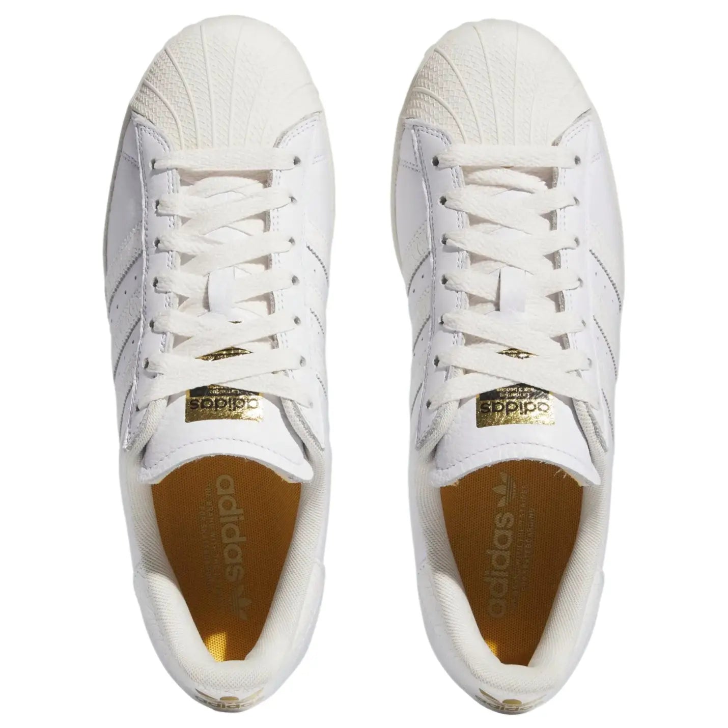 Adidas Superstar Adv Gold Ft/white C/white