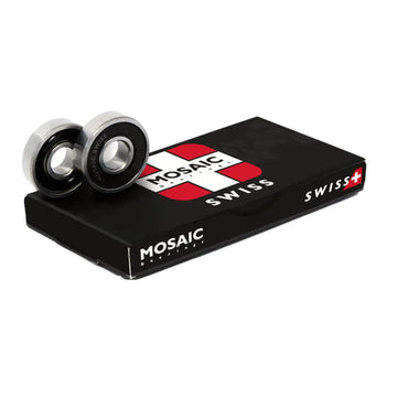 Mosaic bearings swiss silver black racing