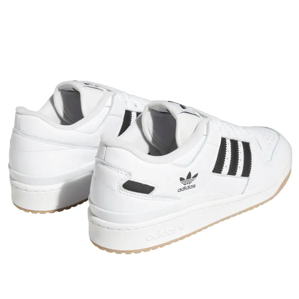 Adidas White Forum 84 Low ADV Scarpa