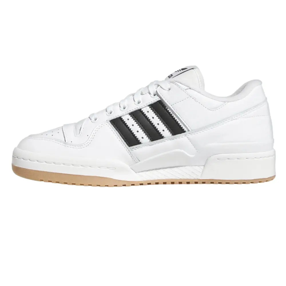 Adidas White Forum 84 Low ADV Scarpa
