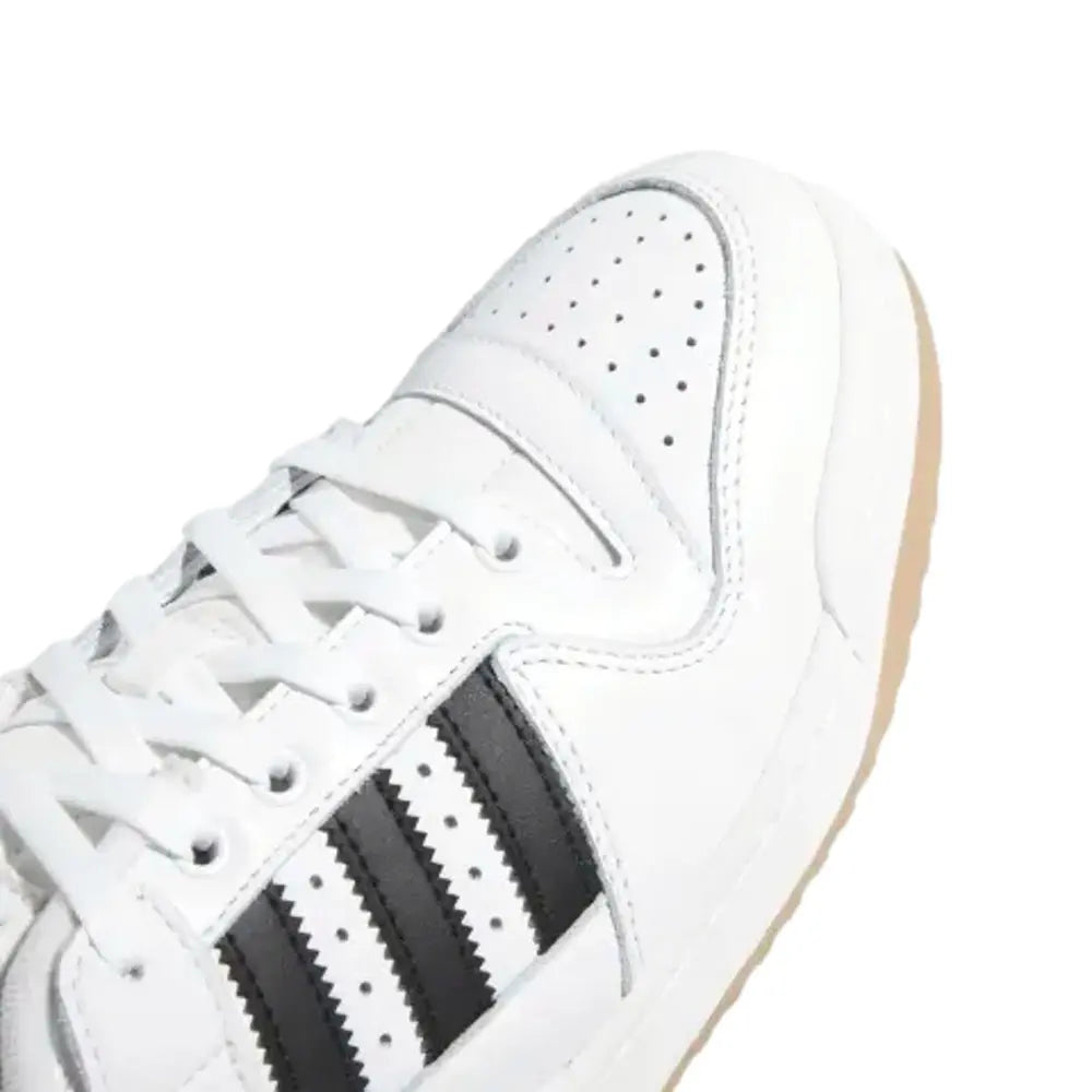 Adidas White Forum 84 Low ADV Scarpa