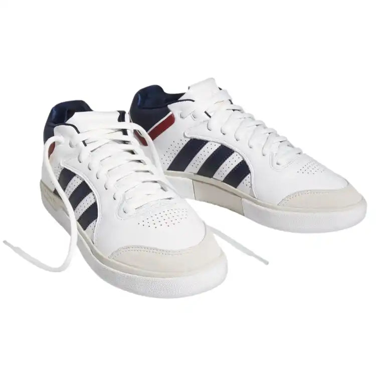 Adidas White Blue Tyshawn Scarpa