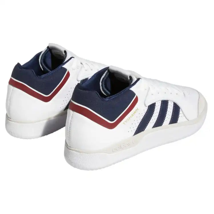 Adidas White Blue Tyshawn Scarpa