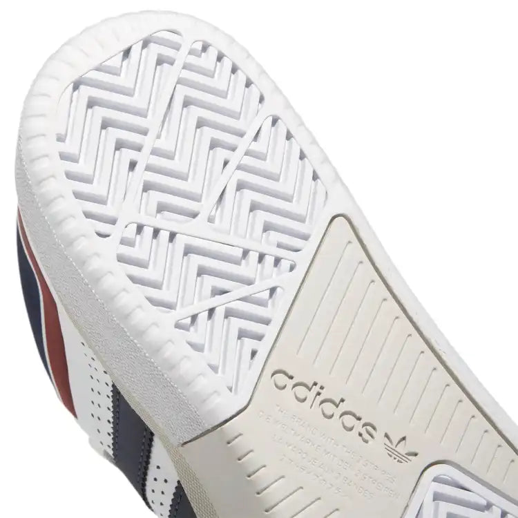 Adidas White Blue Tyshawn Scarpa