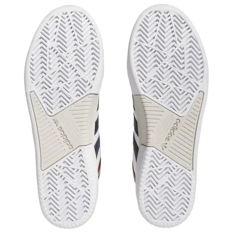 Adidas White Blue Tyshawn Scarpa