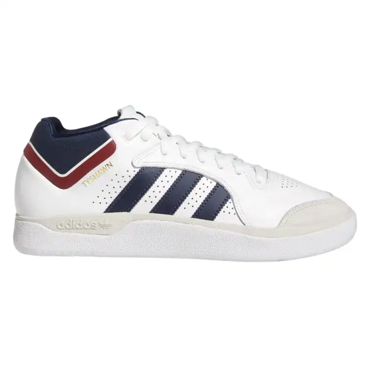 Adidas White Blue Tyshawn Scarpa
