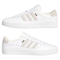 Scarpa White Leather Adidas Puig Indoor