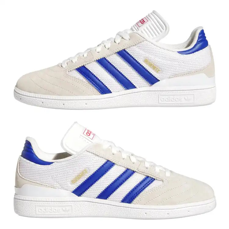 Scarpa Adidas Busenitz White Blue