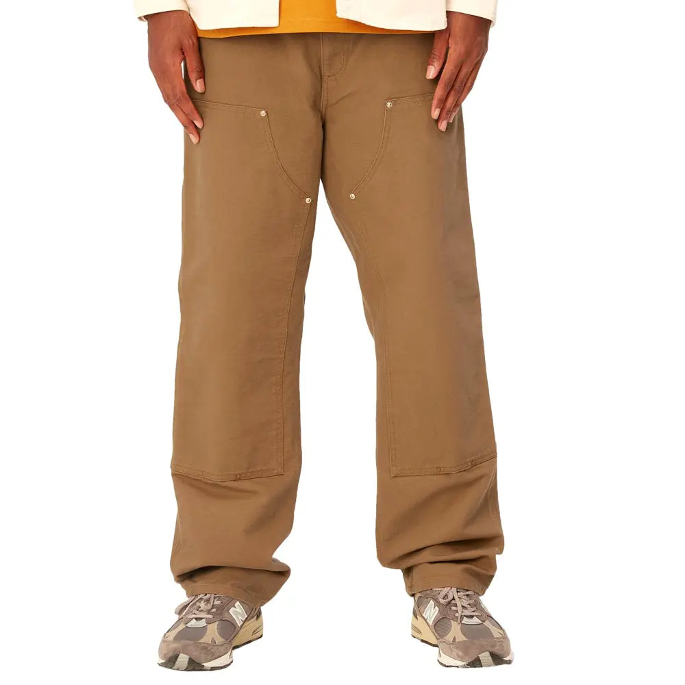 Carhartt Double Knee Pant Hamilton Brown Rinsed