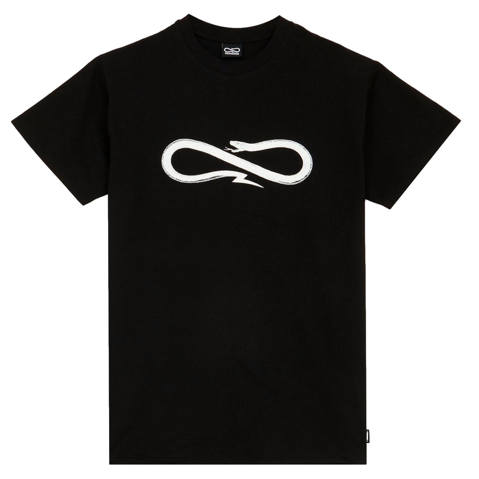 T Shirt Propaganda Logo Black White