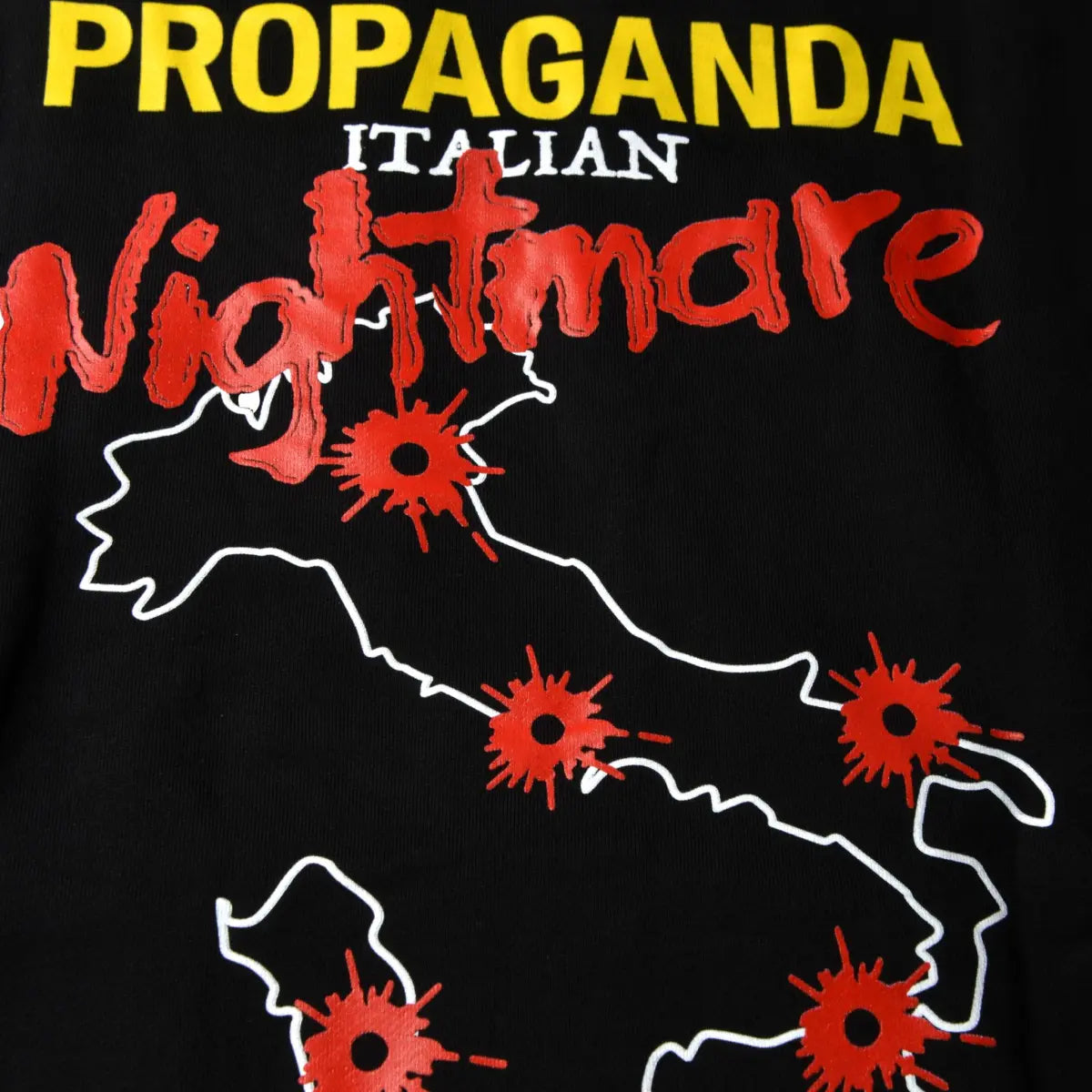 Felpa Propaganda Nightmare Hoodie Black