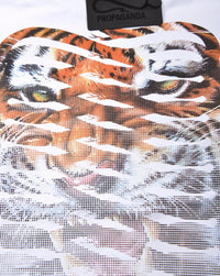 Propaganda Felpa Ribs Tiger Hoodie White