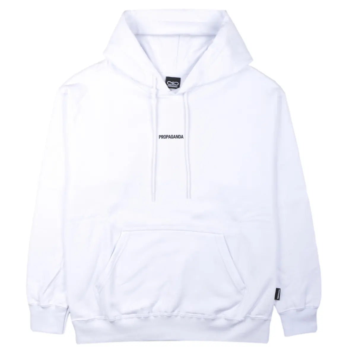 Propaganda Felpa Ribs Tiger Hoodie White