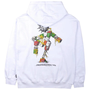 Felpa Propaganda Novanta hoodie White