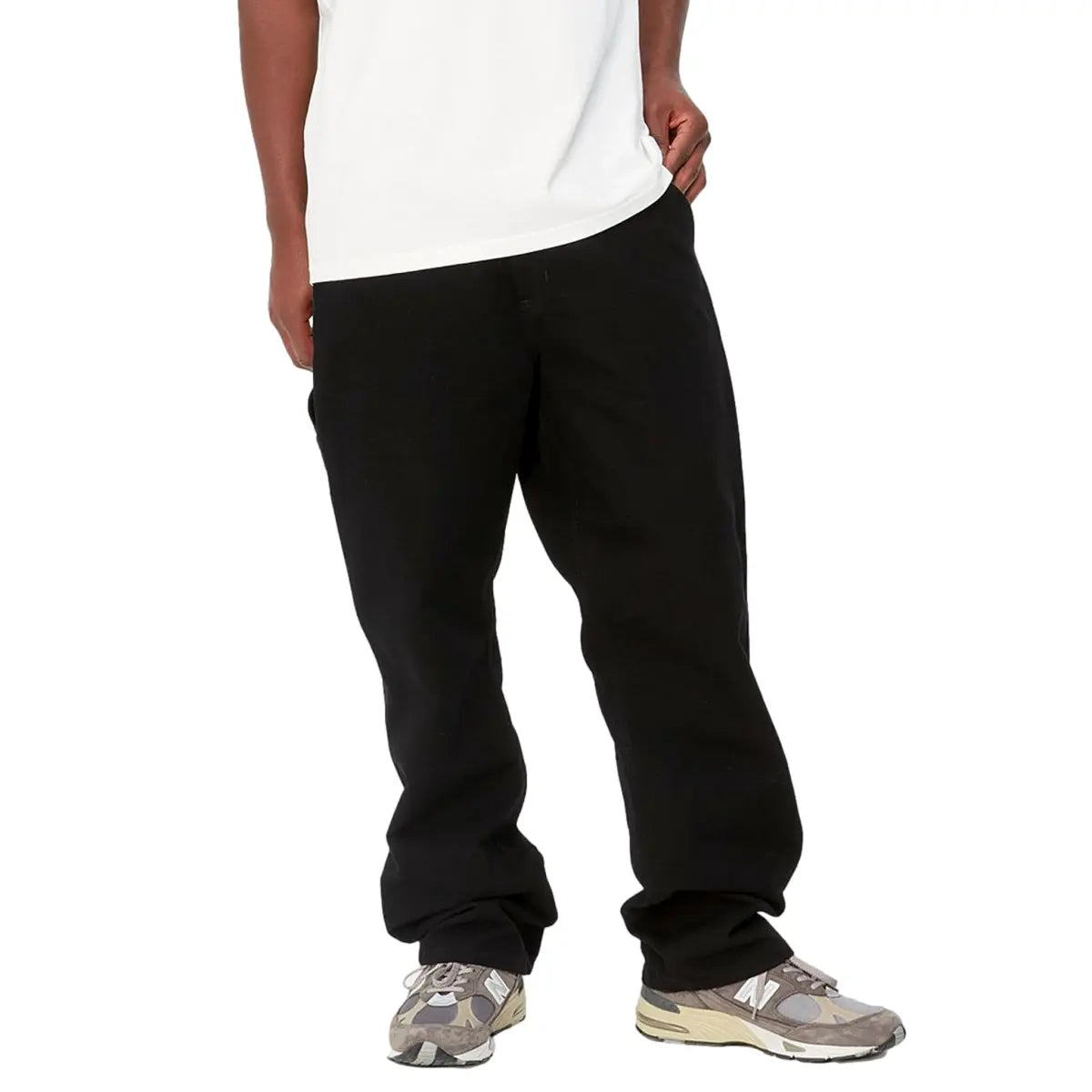 Pantaloni Carhartt Single Knee Pant Canvas Black 12 oz