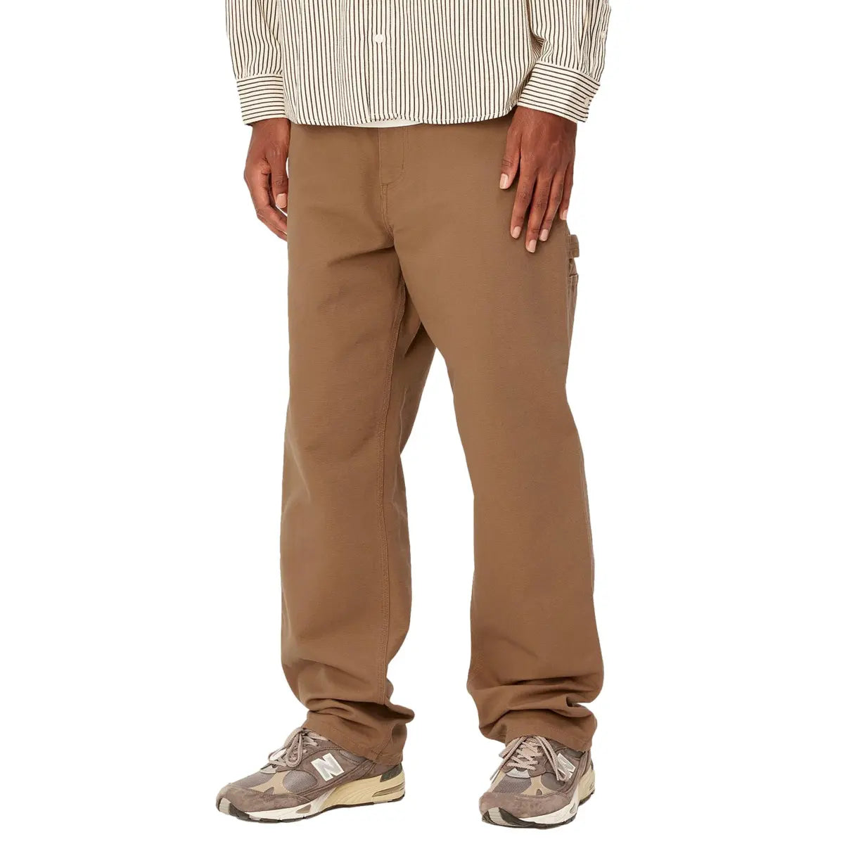 Pantaloni Carhartt Hamilton Brown Single Knee Pant Canvas