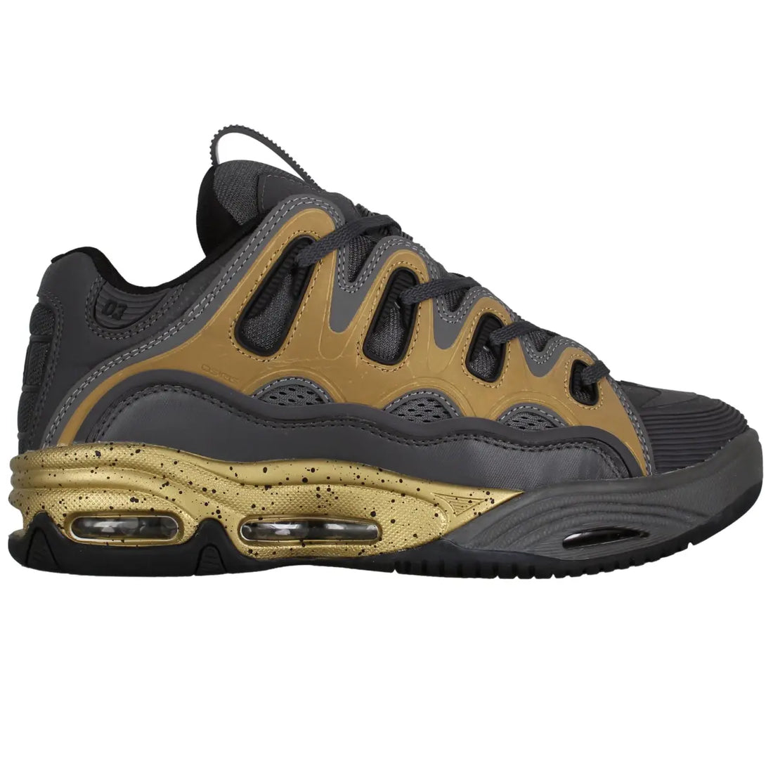 Osiris D3 2001 charcoal gold