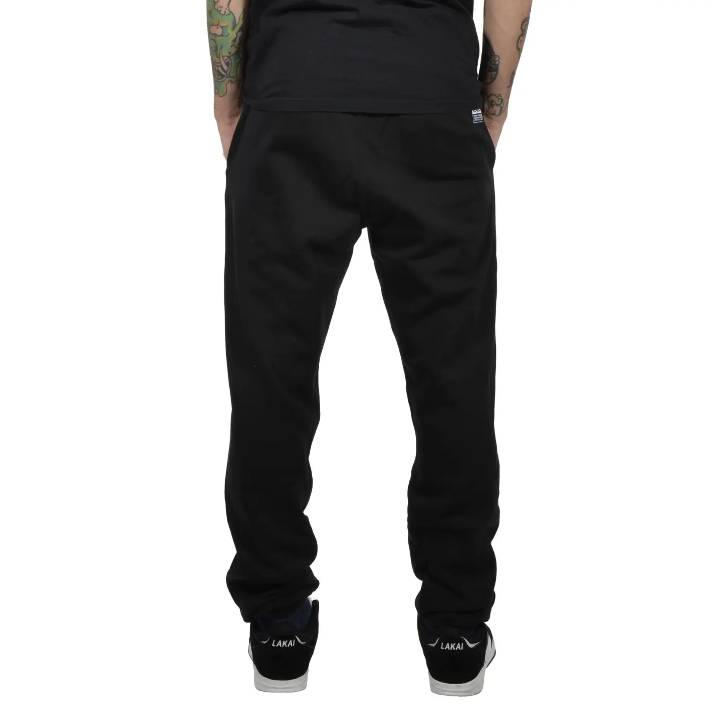 Pantalone Propaganda Logo Vertical Sweat Black