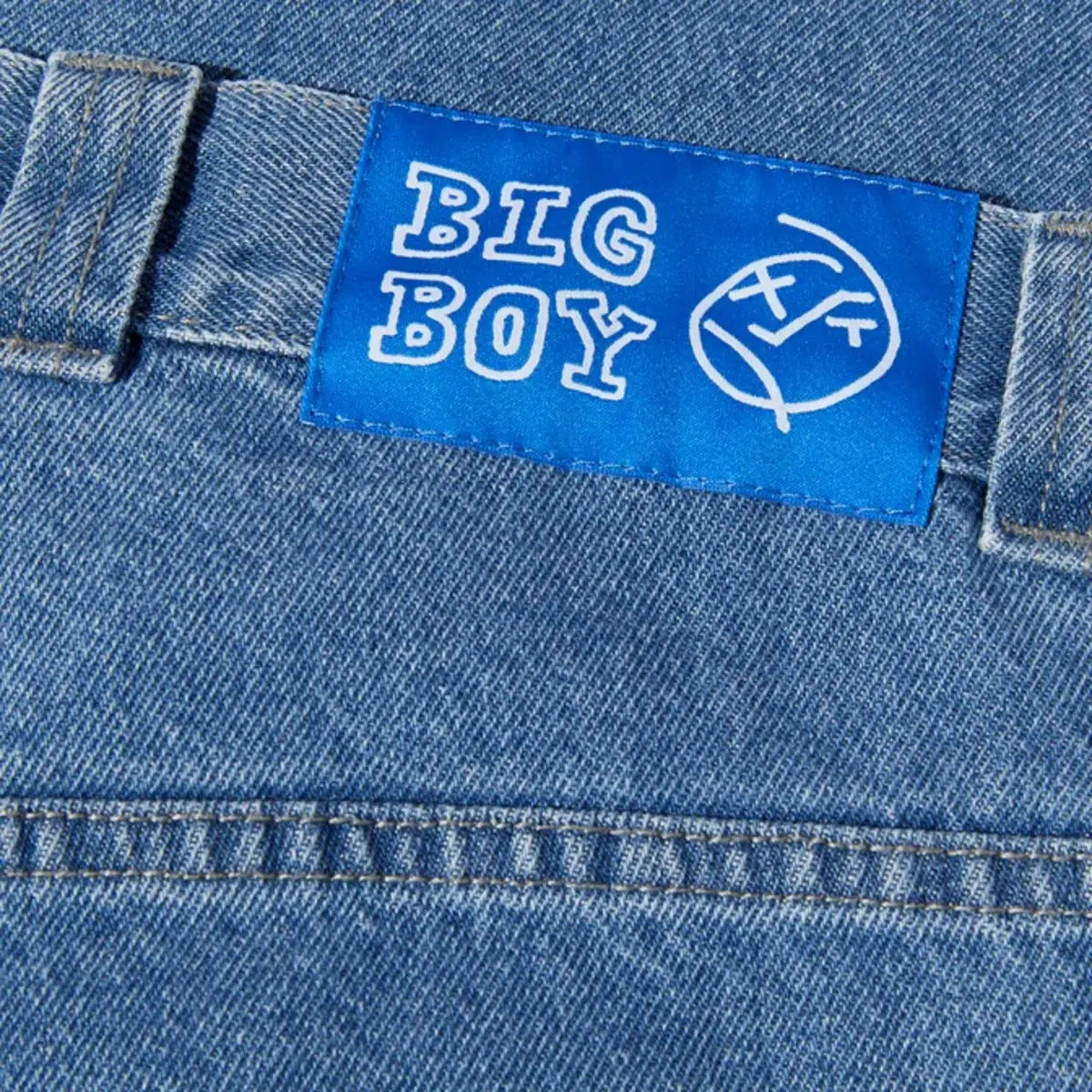 pantaloni Polar Big Boy mid blue jeans denim