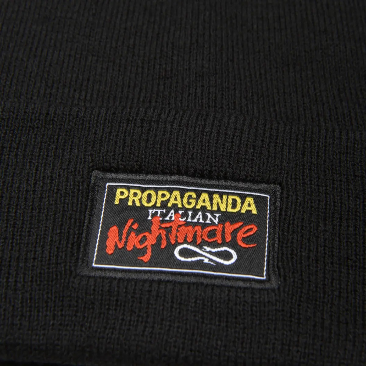 Propaganda Logo Nightmare Beanie Black