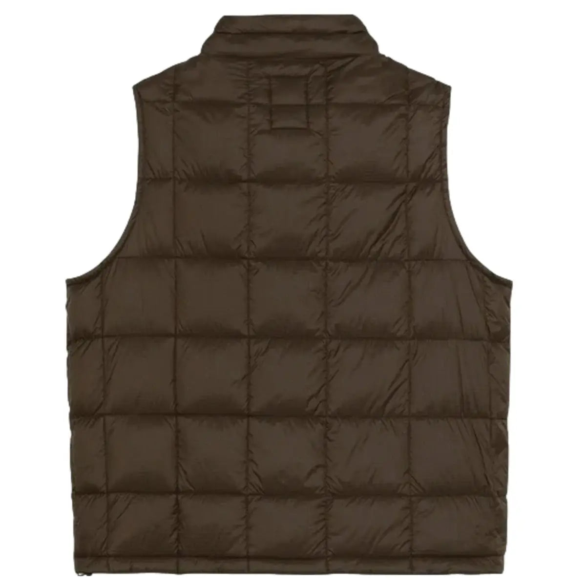 piumino polar skate vest light eight puffer brown