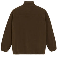 polar skate fleece basic jacket brown