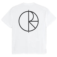polar stroke logo tee white