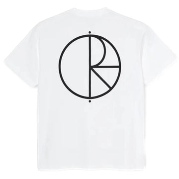 polar stroke logo tee white