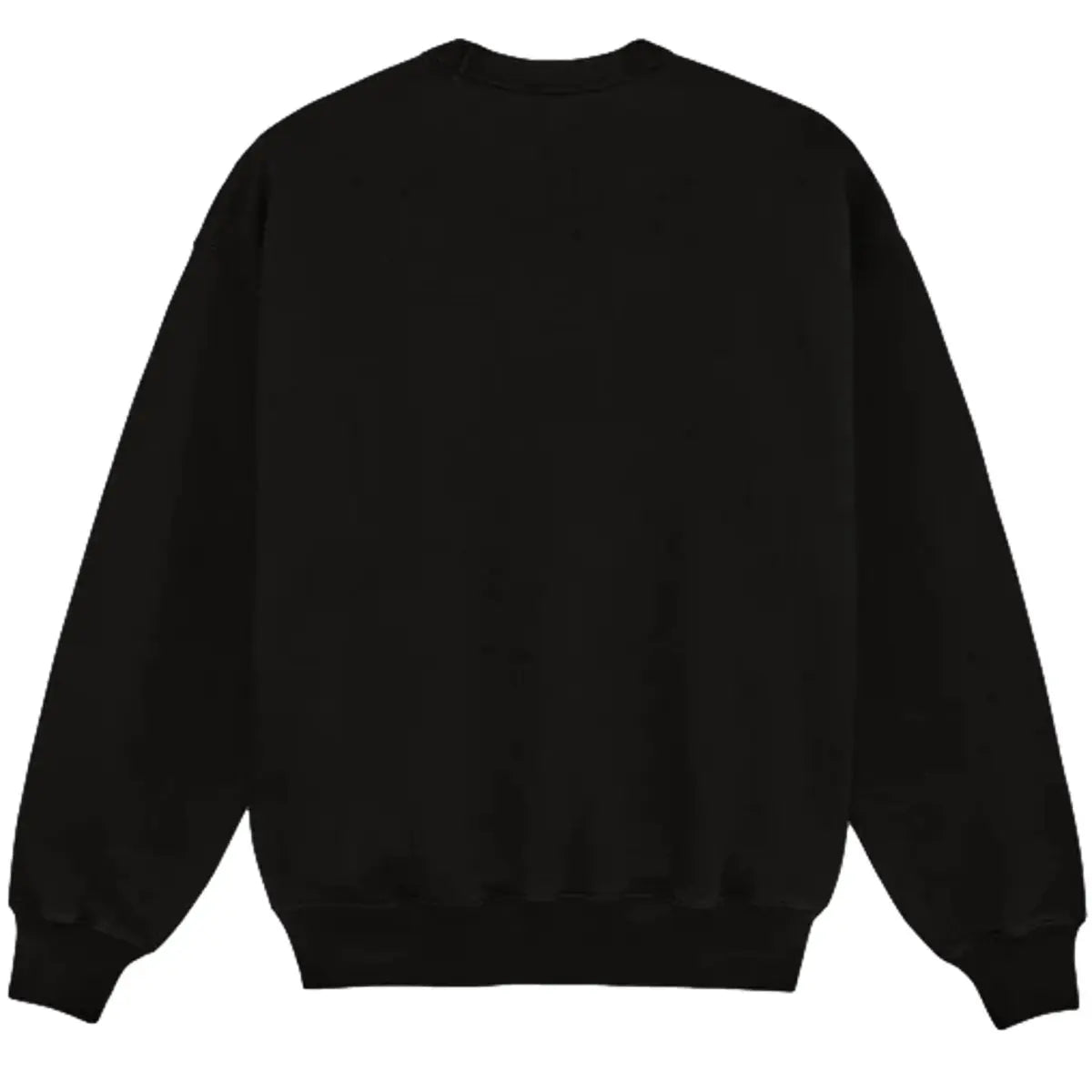 polar skate felpa girocollo patch nera