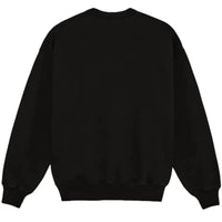 polar skate felpa girocollo patch nera