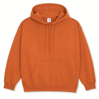 POLAR HOODIE FRANK BURNT ORANGE