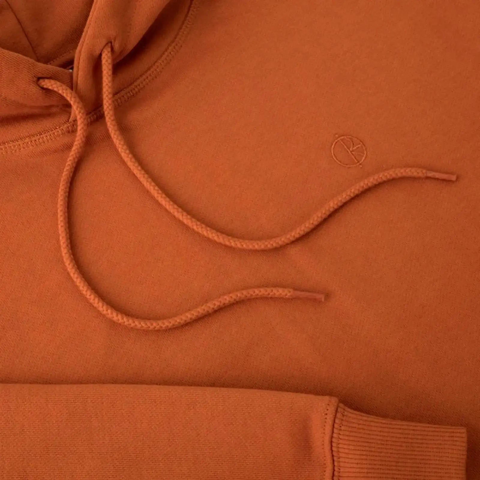 POLAR HOODIE FRANK BURNT ORANGE