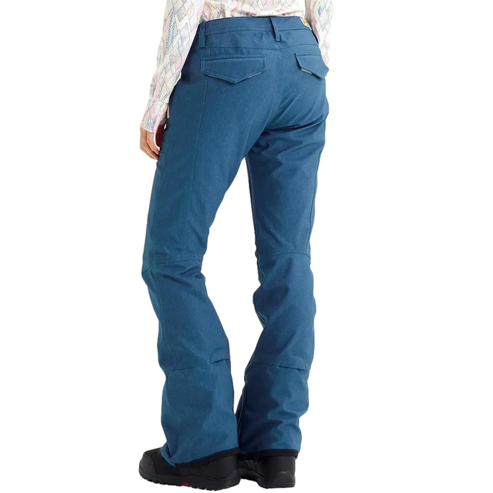 Burton Wb Vida Str Light Denim Pantaloni Snow Donna