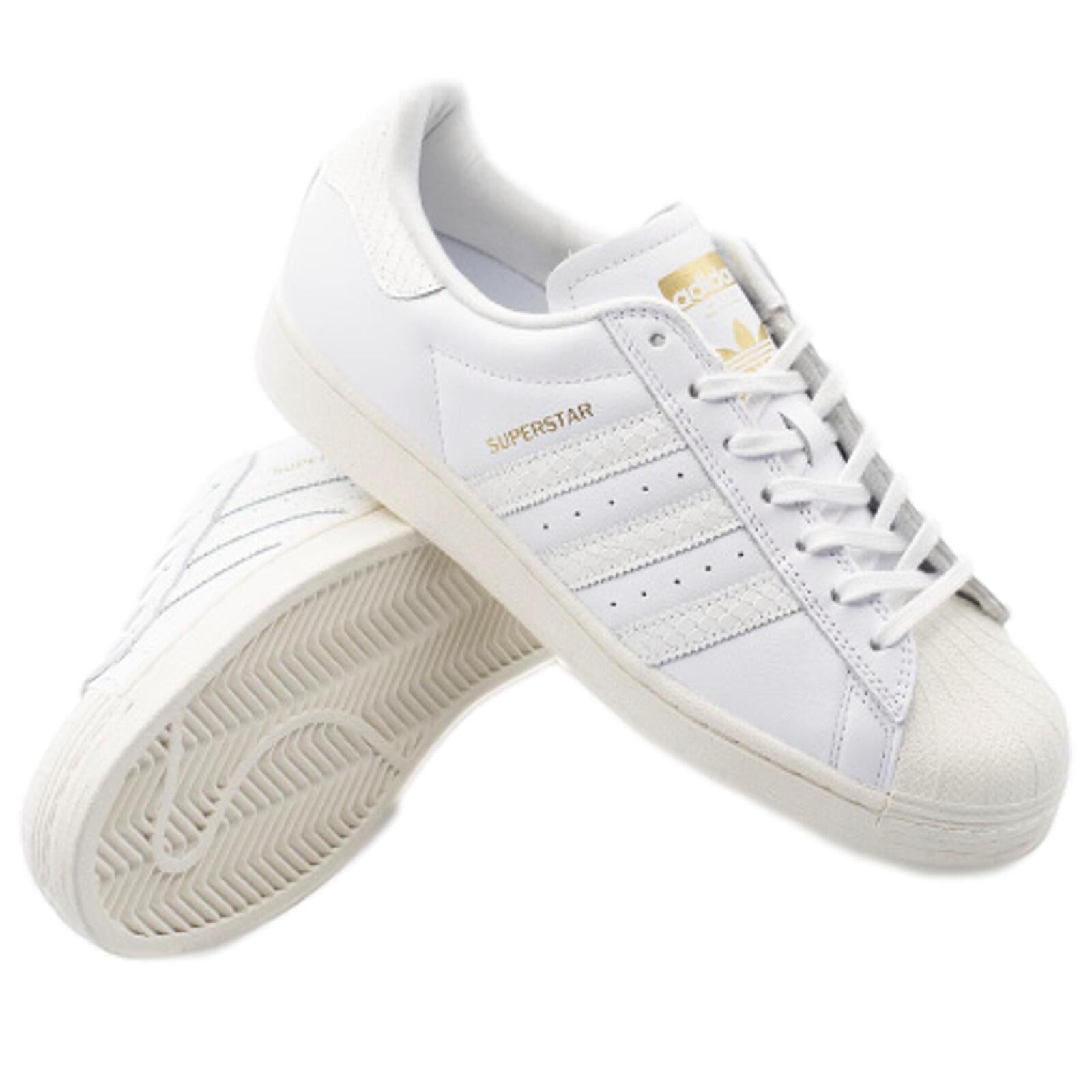Adidas Superstar Scarpa Adv Ft white Gold Ormeta