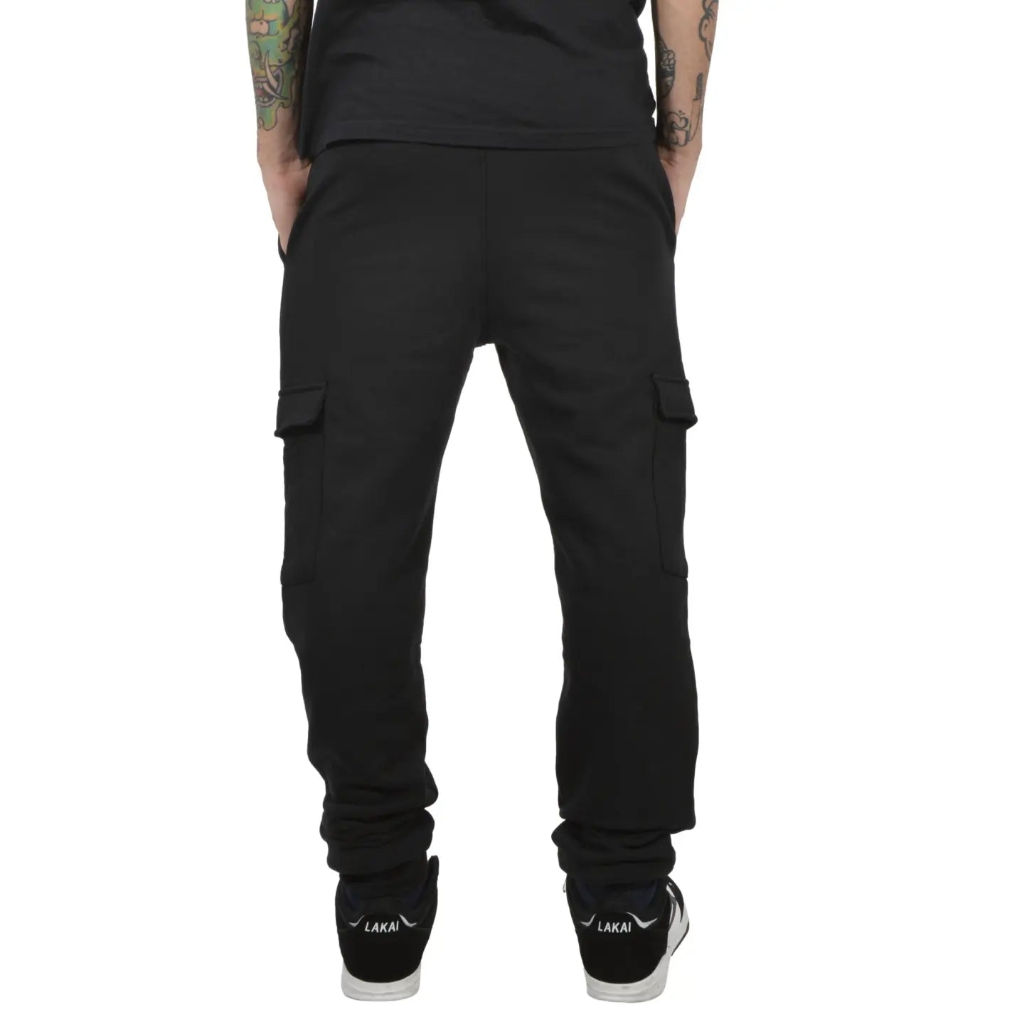 Propaganda Pantalone Signature Cargo Black Sweat Pant