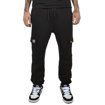Propaganda Pantalone Signature Cargo Black Sweat Pant