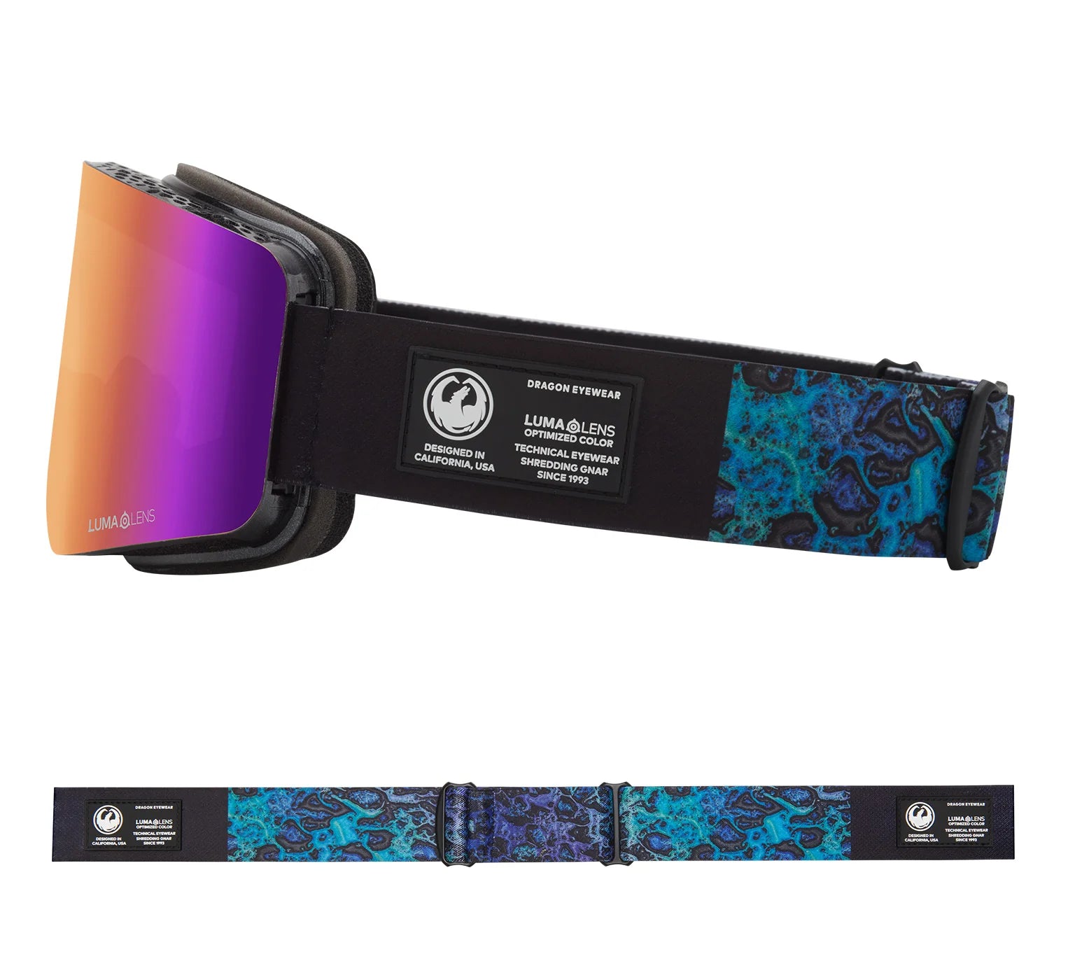 Dragon R1 Maschera Black Pearl Purple Ionized