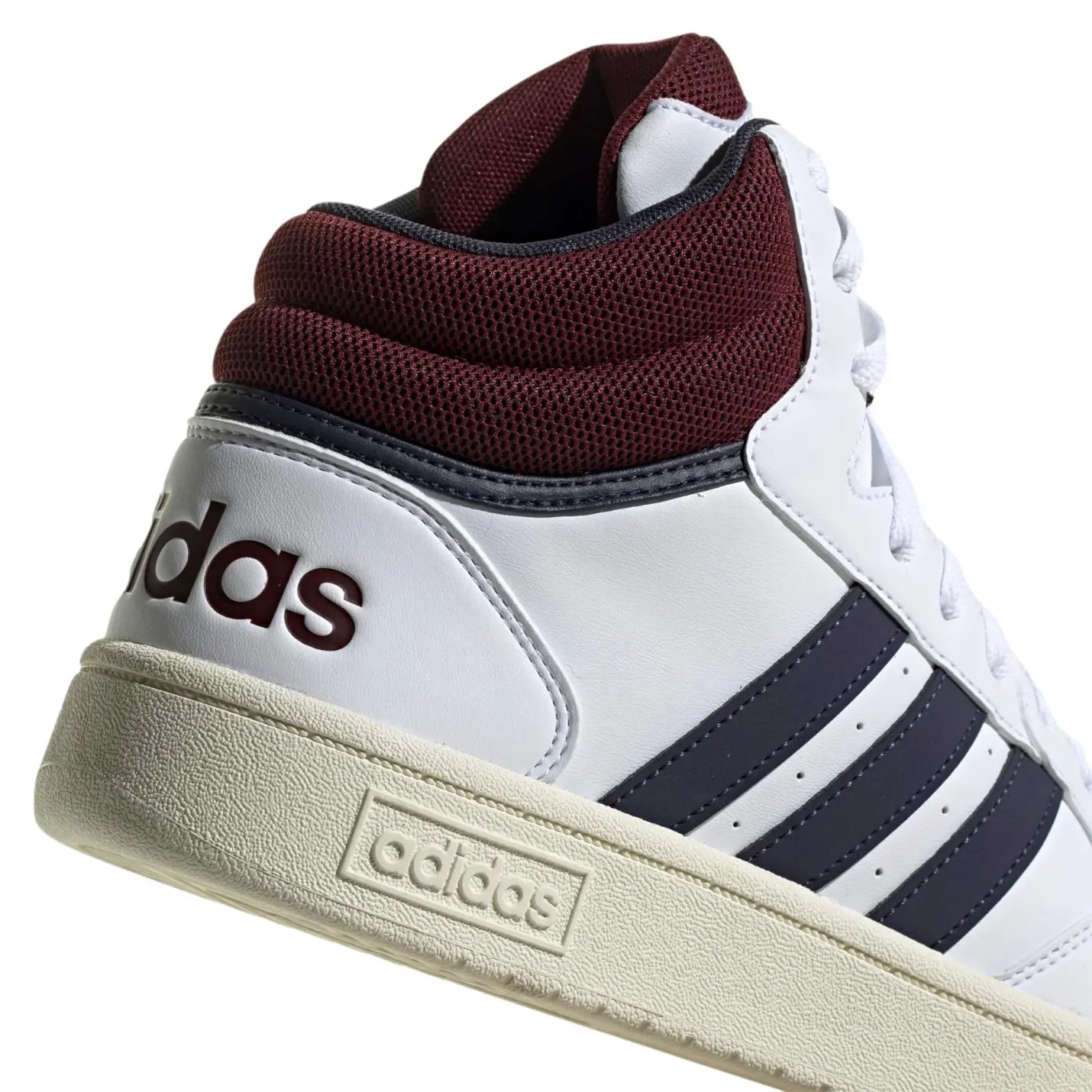 Adidas Hoops 3.0 Mid Basketball white