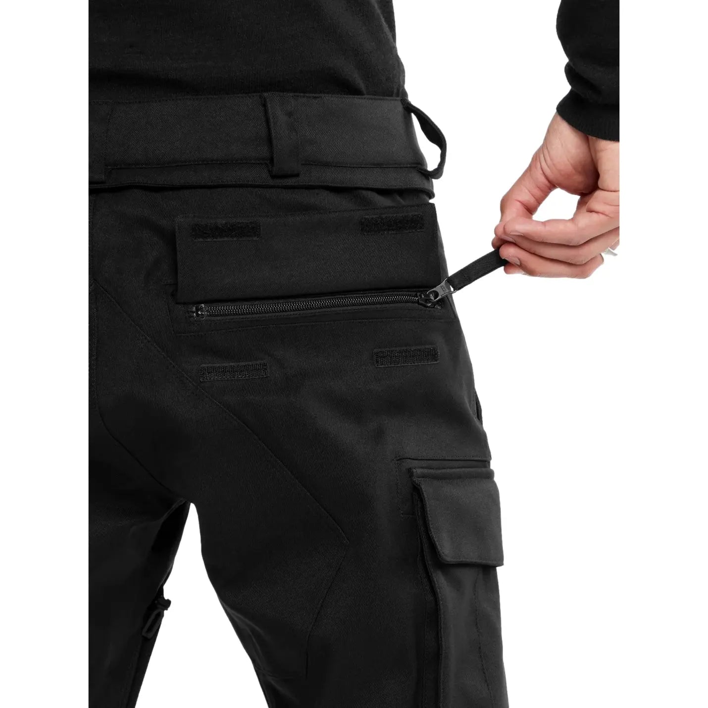 VOLCOM NEW ARTICULATED SNOW PANTS BLACK