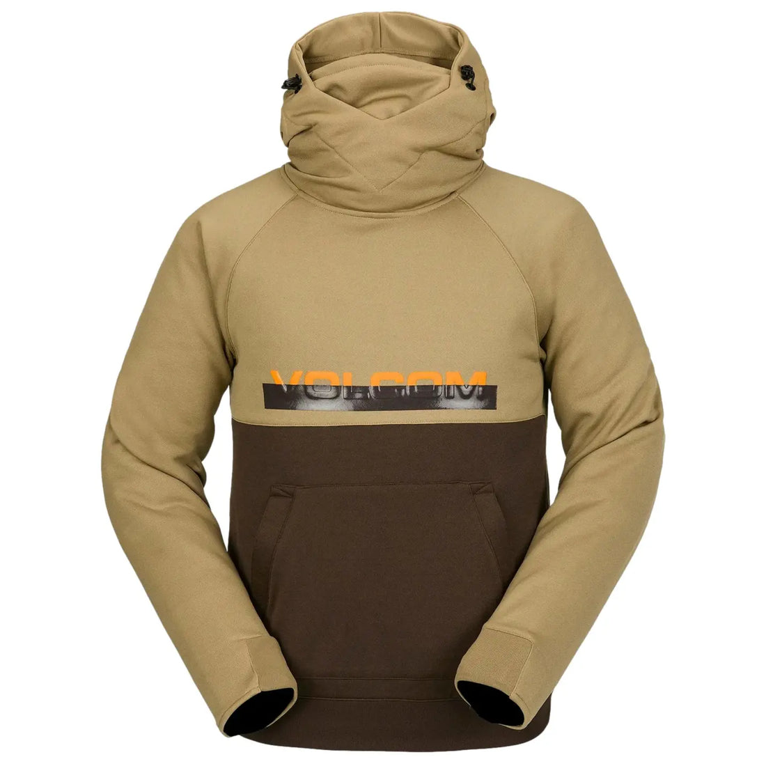 VOLCOM SNOW HYDRO HOODIE DARK KHAKI