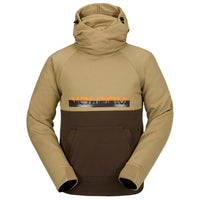 VOLCOM SNOW HYDRO HOODIE DARK KHAKI