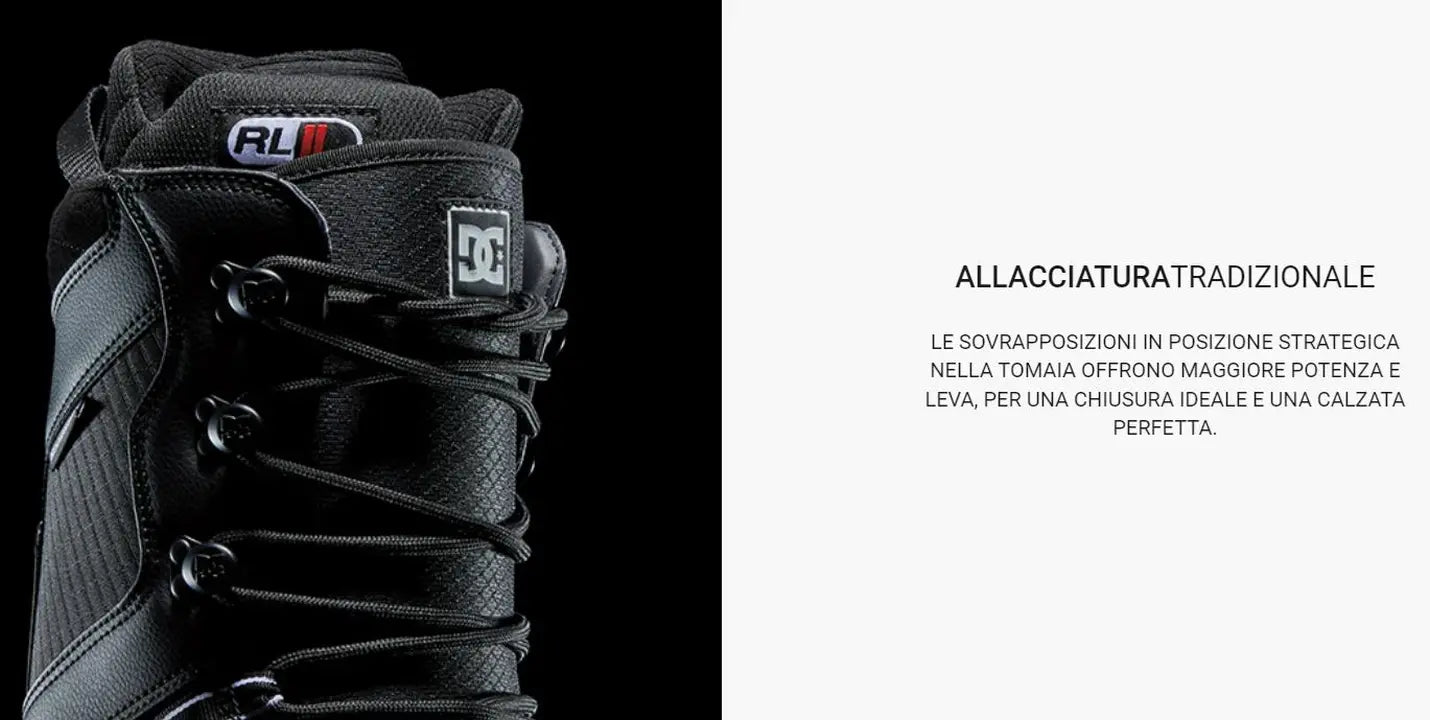 DC PHASE BLACK SCARPONE SNOWBOARD