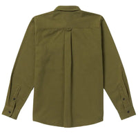 VOLCOM STONE BENCHMARK LONG SLEEVE SHIRT EXPEDITION GREEN