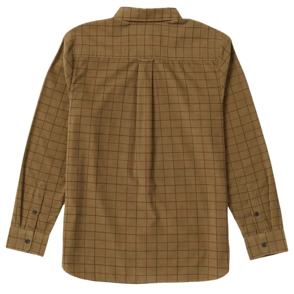 VOLCOM ZANDER CAMICIA MANICA LUNGA DARK KHAKI