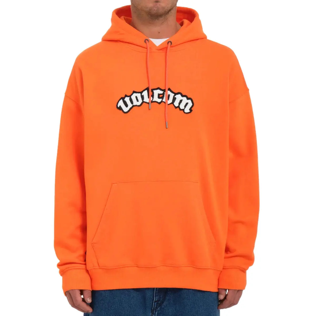 Volcom felpa obtic po orange