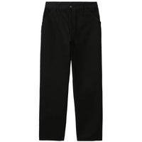 CARHARTT SIMPLE PANT BLACK RINSED