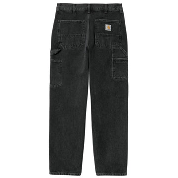 SINGLE KNEE PANT CARHARTT BLACK DENIM STONE WASHED