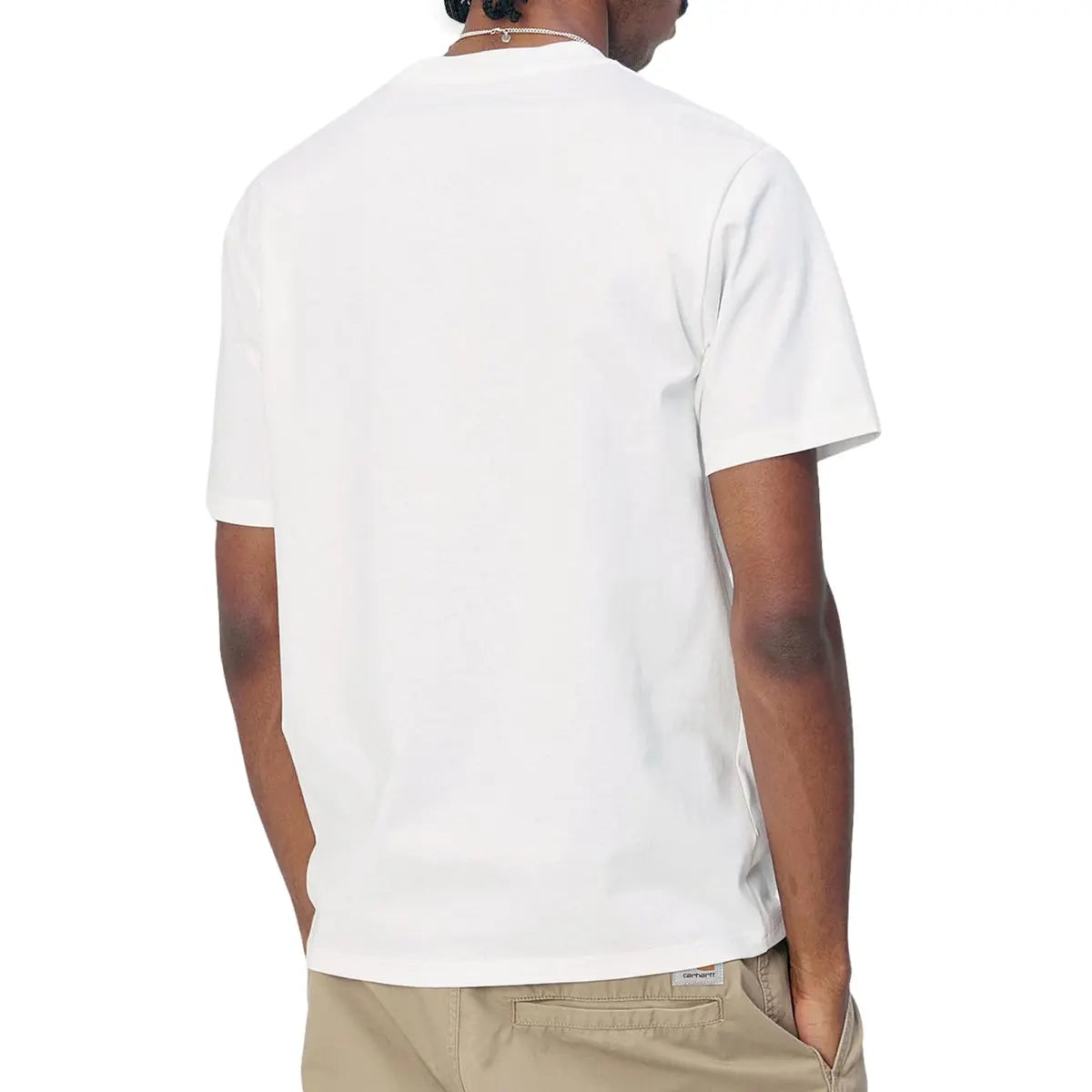 CARHARTT WIP T-SHIRT UNIVERSITY WHITE GOLD